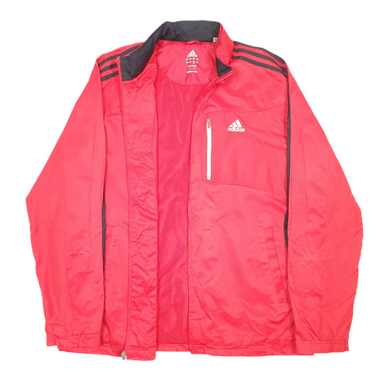 Mens Red Adidas   Coat