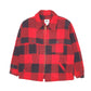 Mens Red Woolrich Vintage 1980s Mackinaw Plaid Hunting  Coat