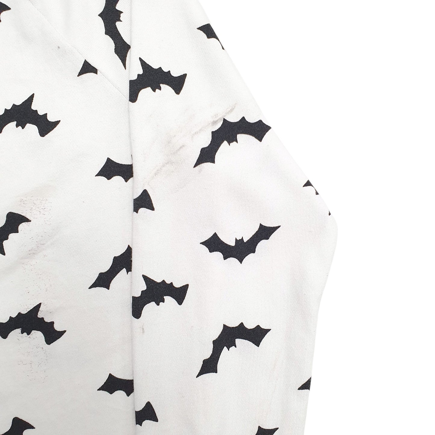 Womens White Grayson Threads Bats Crewneck Jumper