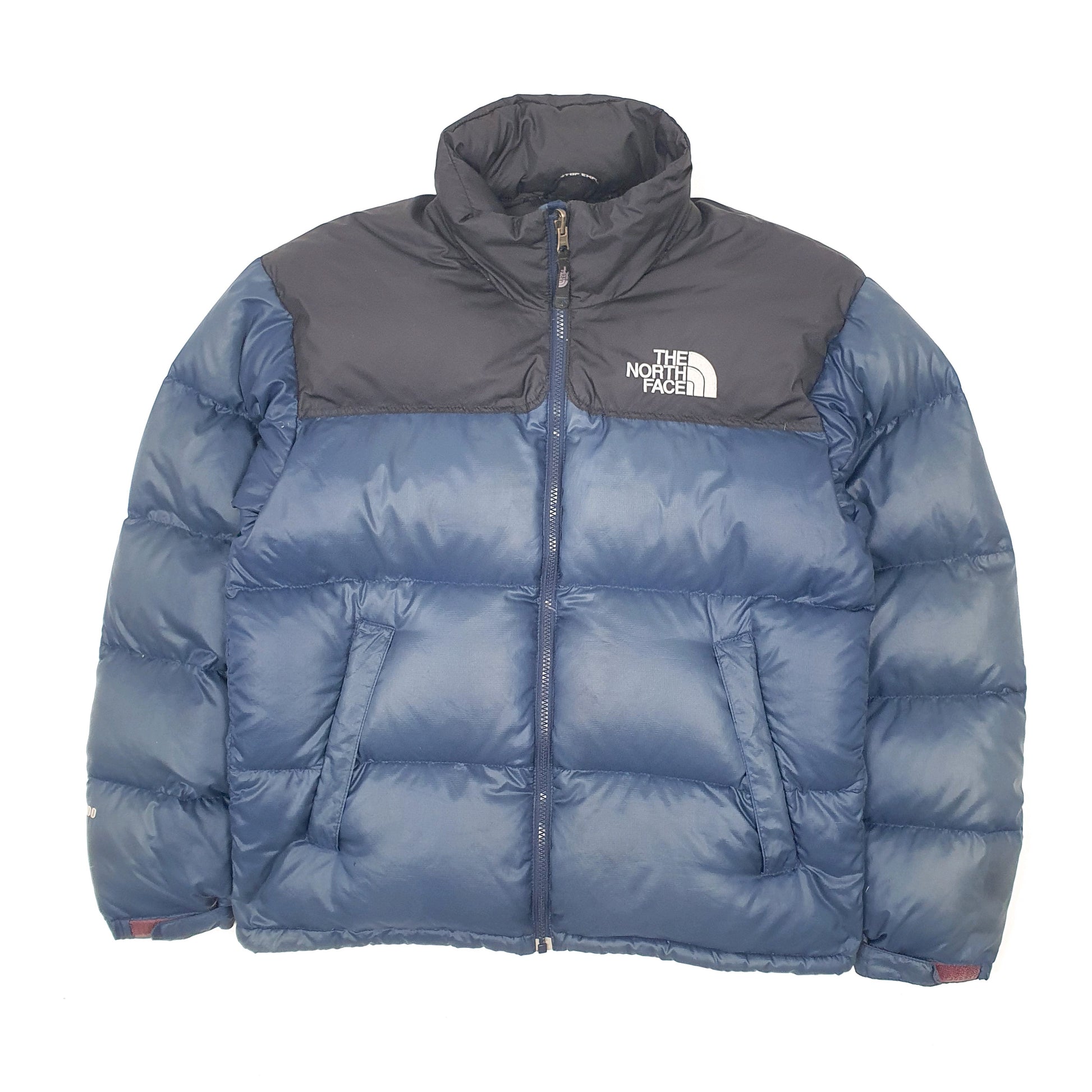 Mens Navy The North Face Nuptse 700  Coat