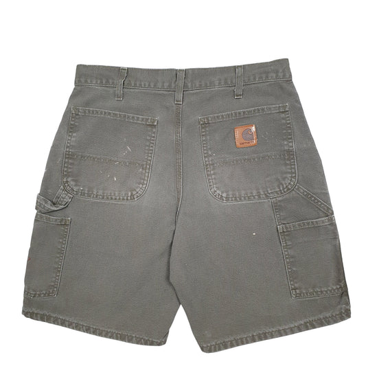 Mens Khaki Carhartt Workwear Carpenter Shorts