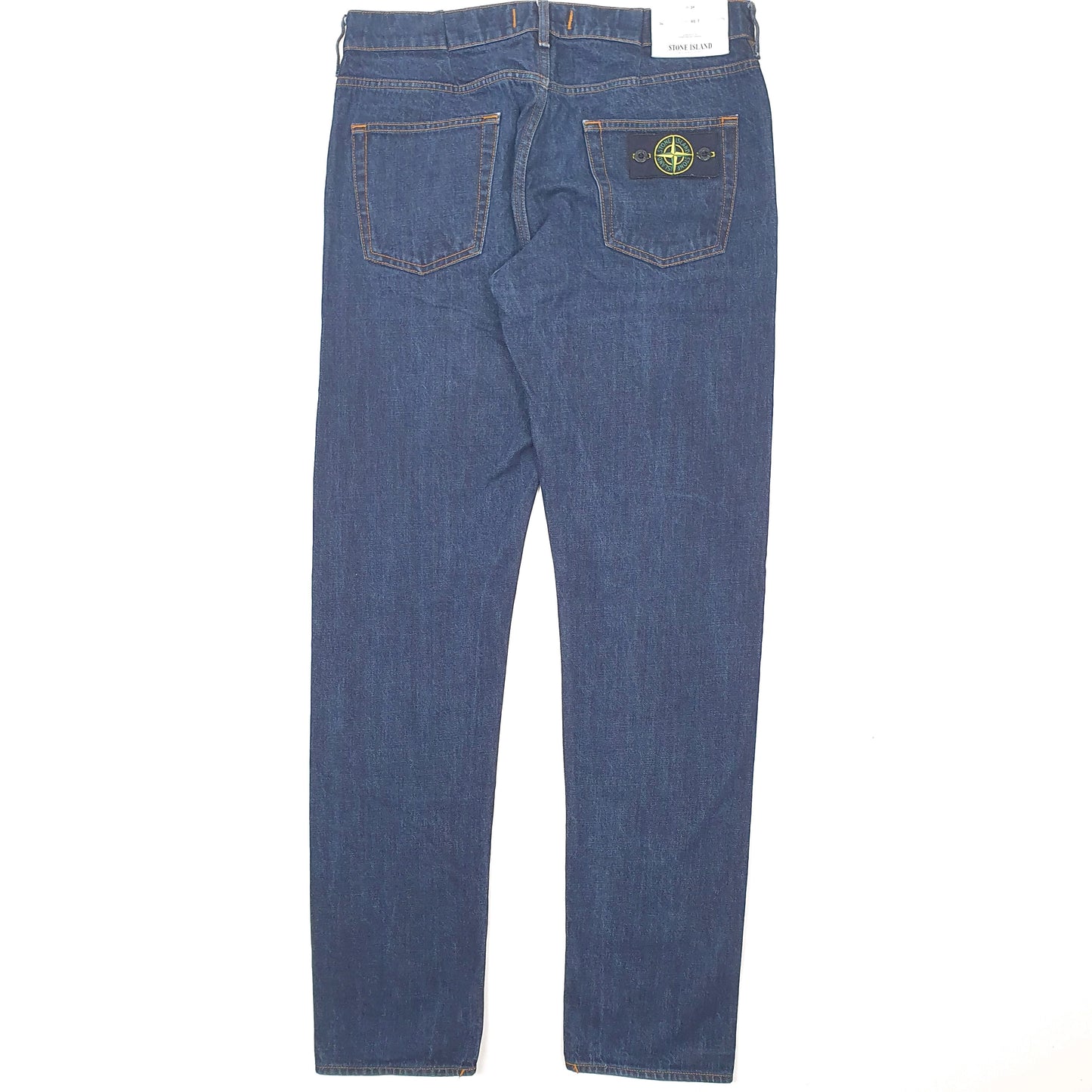 Mens Blue Stone Island  RE-T JeansW34 L34