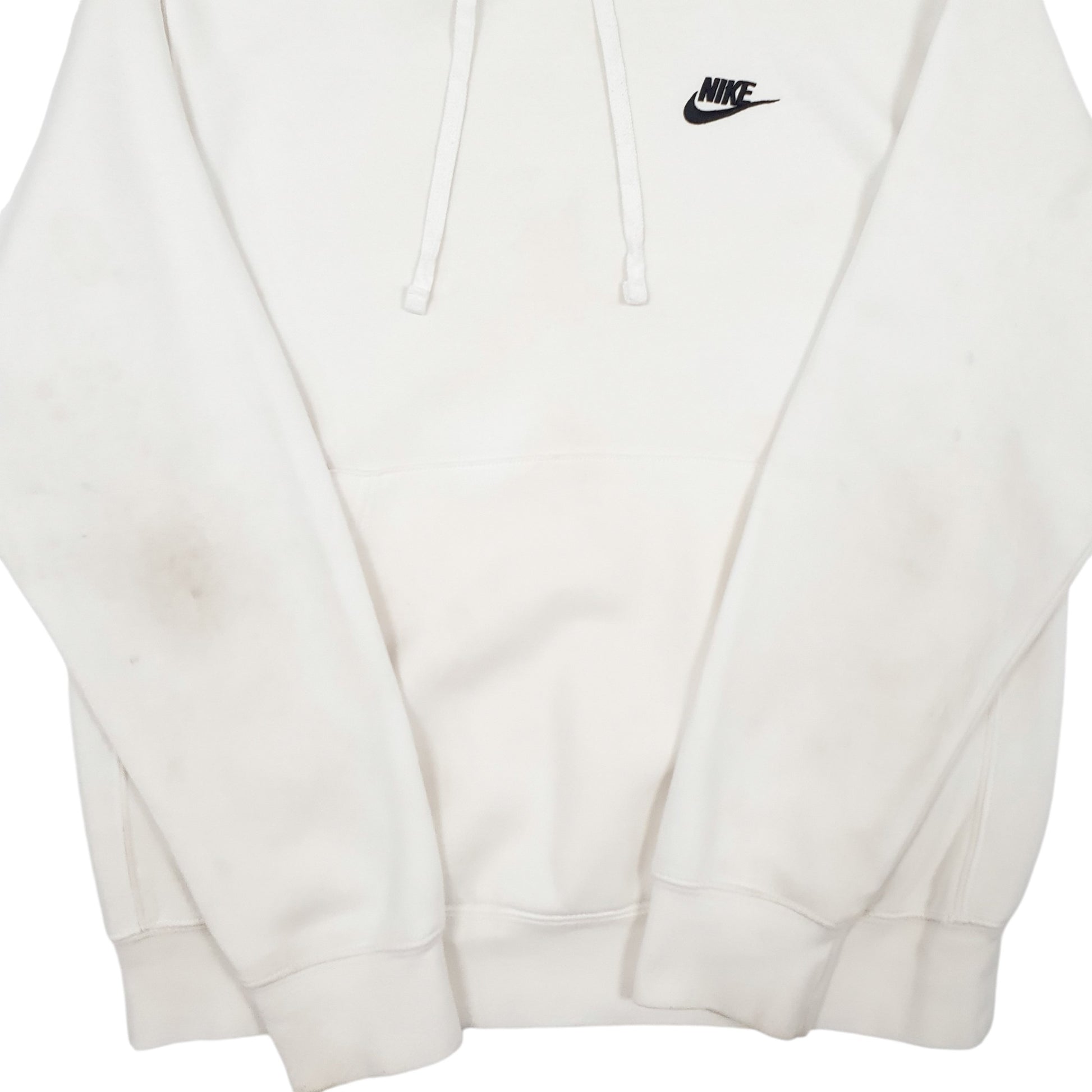 Mens White Nike  Hoodie Jumper