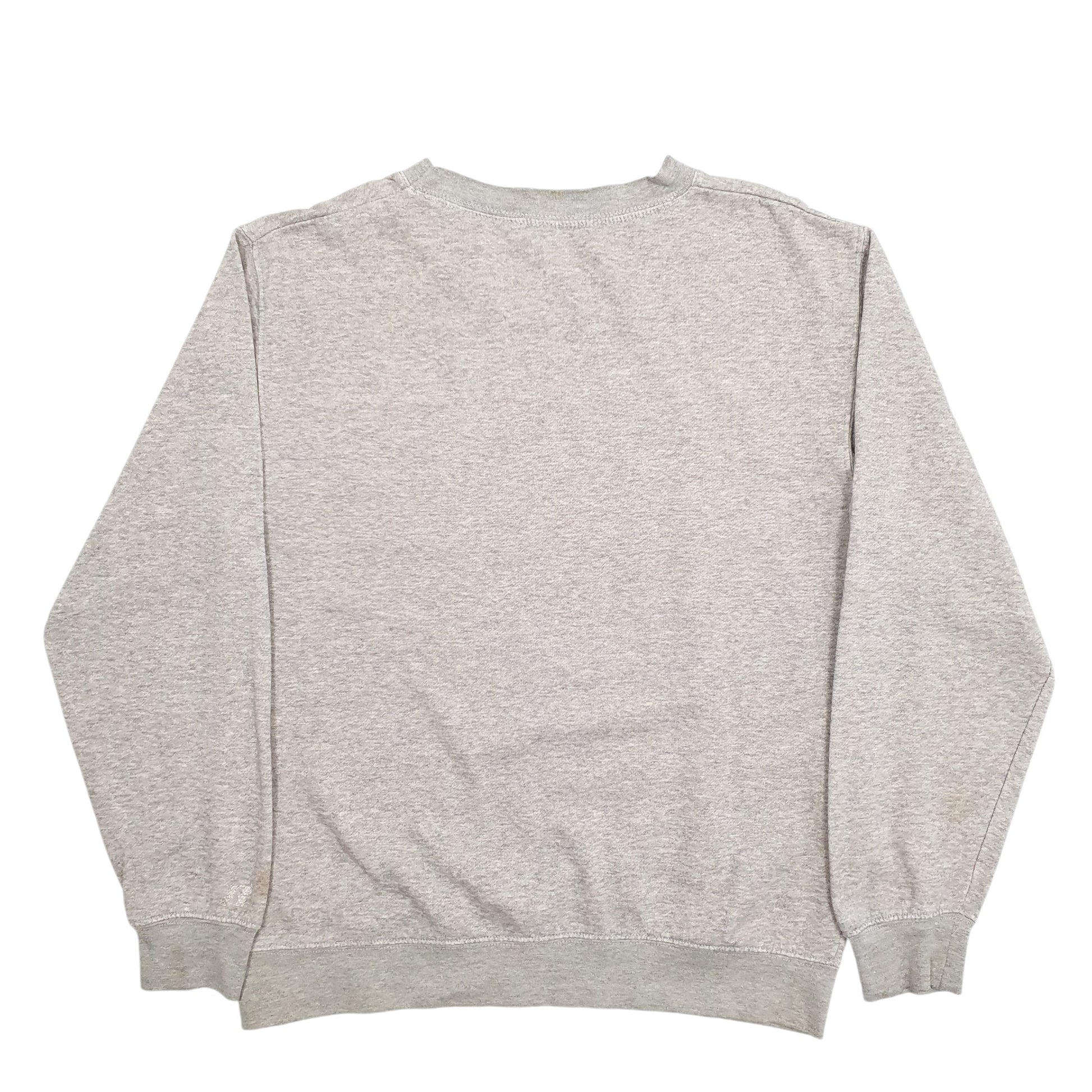 Mens Grey Russell Athletic Michigan Wolverines Spellout Crewneck Jumper