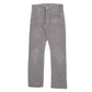Mens Grey Levis 514 Corduroy Trousers