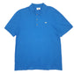 Mens Blue Lacoste  Short Sleeve Polo Shirt