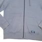Mens Grey L.L.Bean Vintage Hoodie Full Zip Jumper