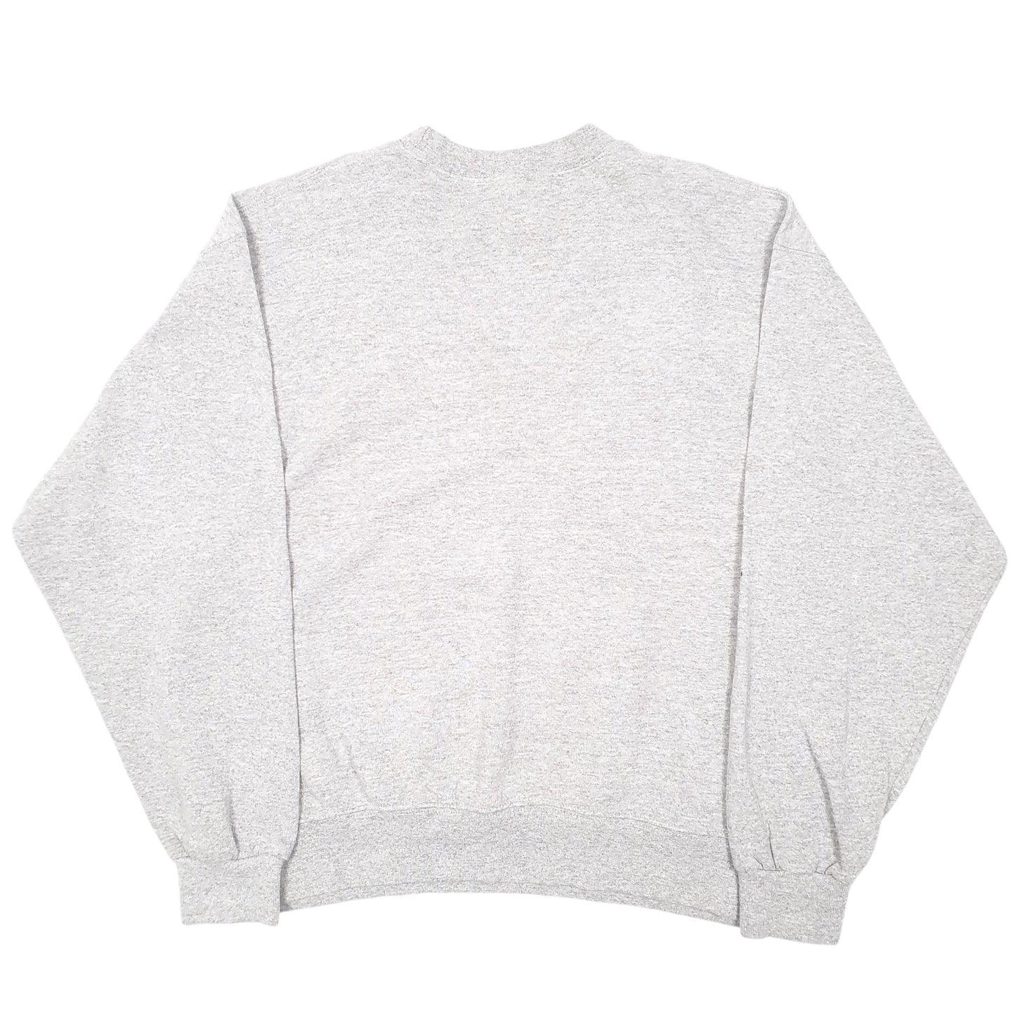 Mens Grey Soffe US Navy Spellout Vintage USN Crewneck Jumper