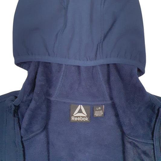 Mens Navy Reebok  Full Zip Jumper