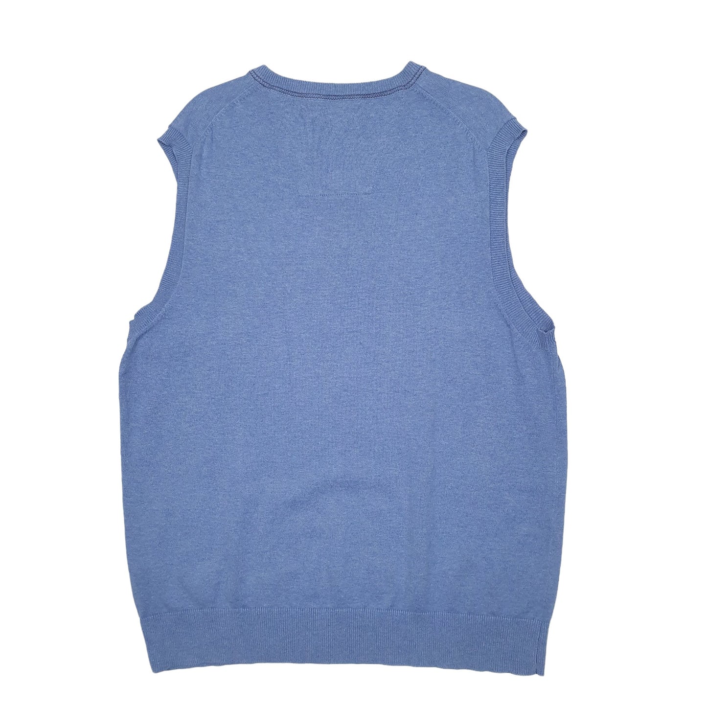Mens Blue Nautica Tanktop Crewneck Jumper