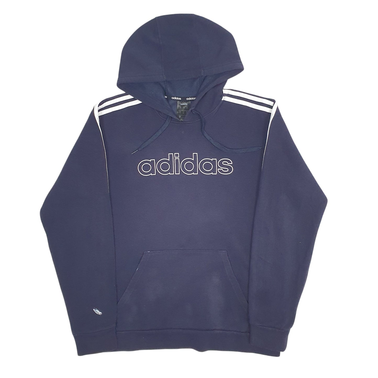 Mens Navy Adidas  Hoodie Jumper