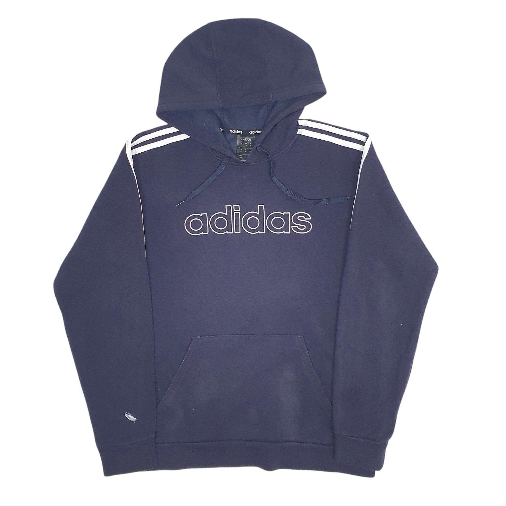 Mens Navy Adidas  Hoodie Jumper