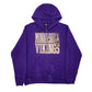 Mens Purple NFL Minnesota Vikings Full Zip Jumper