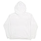 Mens White Levis Spellout Hoodie Jumper