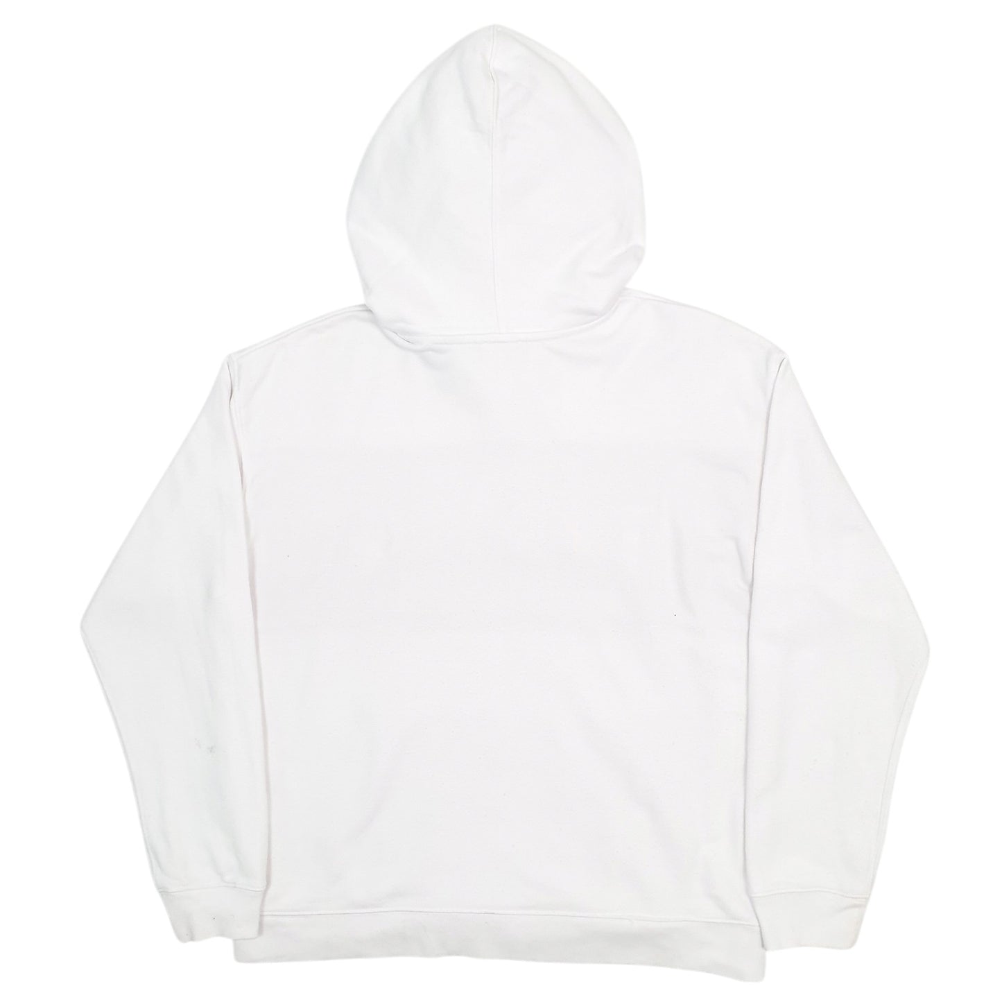 Mens White Levis Spellout Hoodie Jumper