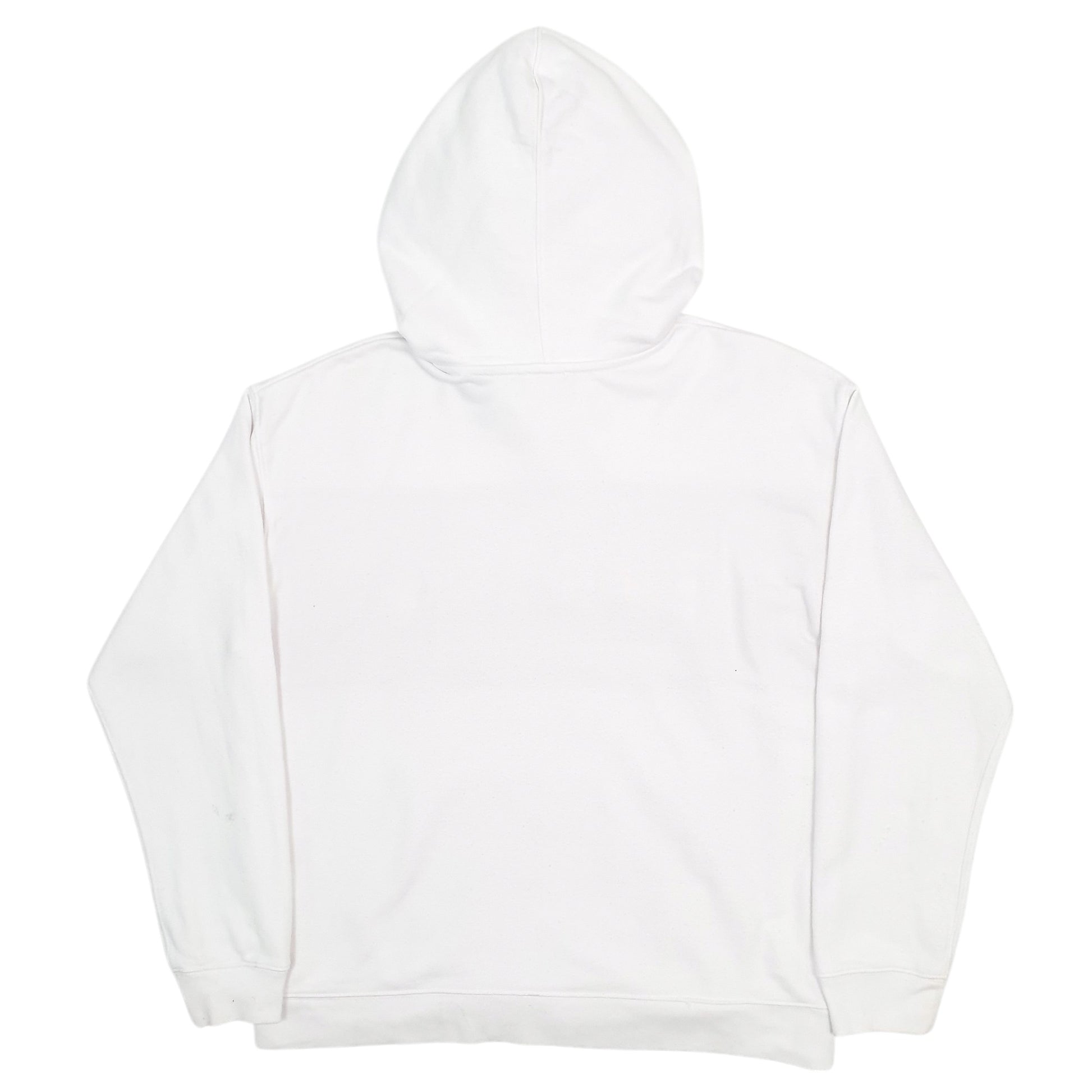 Mens White Levis Spellout Hoodie Jumper