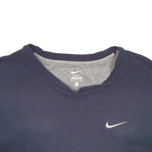 Mens Navy Nike  Crewneck Jumper