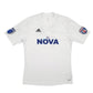 Mens White Adidas FC Nova Short Sleeve T Shirt