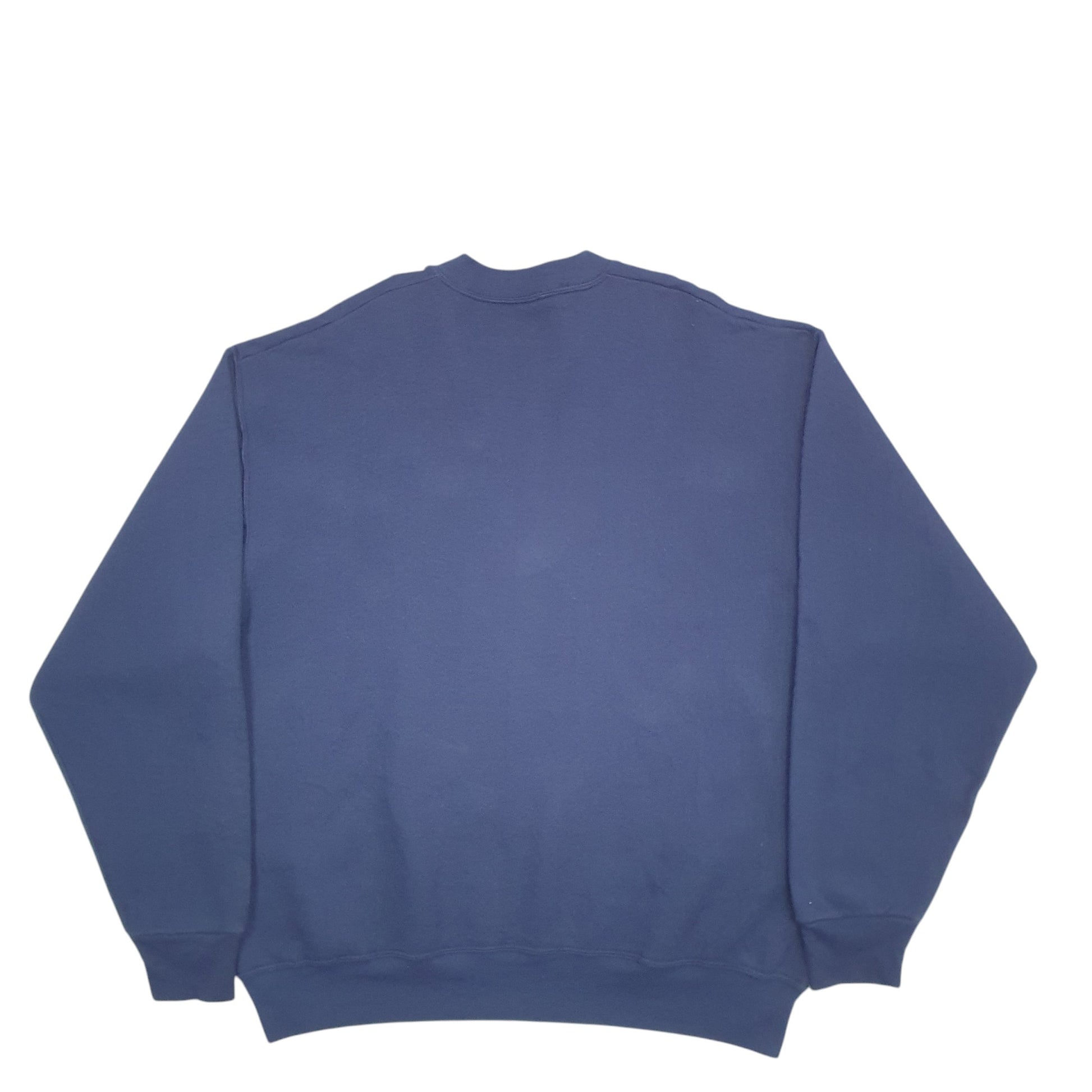 Mens Navy Fruit Of The Loom San Francisco Fire Department Made In USA Vintage Looney Tunes Crewneck Jumper