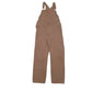 Mens Brown Dickies Carpenter Overalls Dungaree Trousers