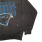Mens Black Artex Sportswear Carolina Panthers Football Crewneck Jumper