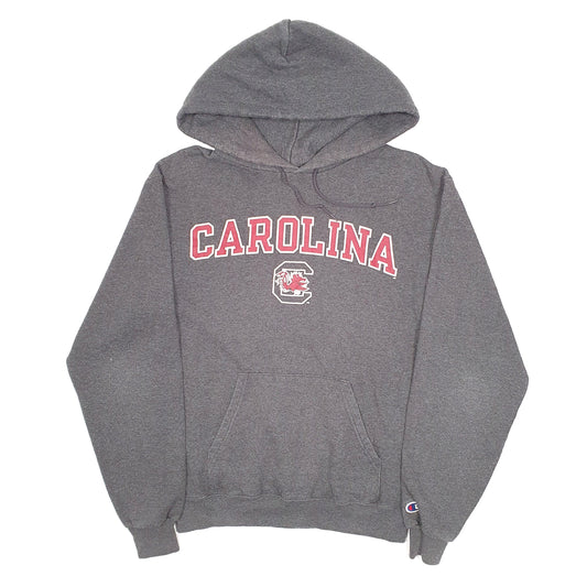 Mens Grey Champion Carolina Hoodie Jumper