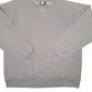 Mens Grey Starter  Crewneck Jumper