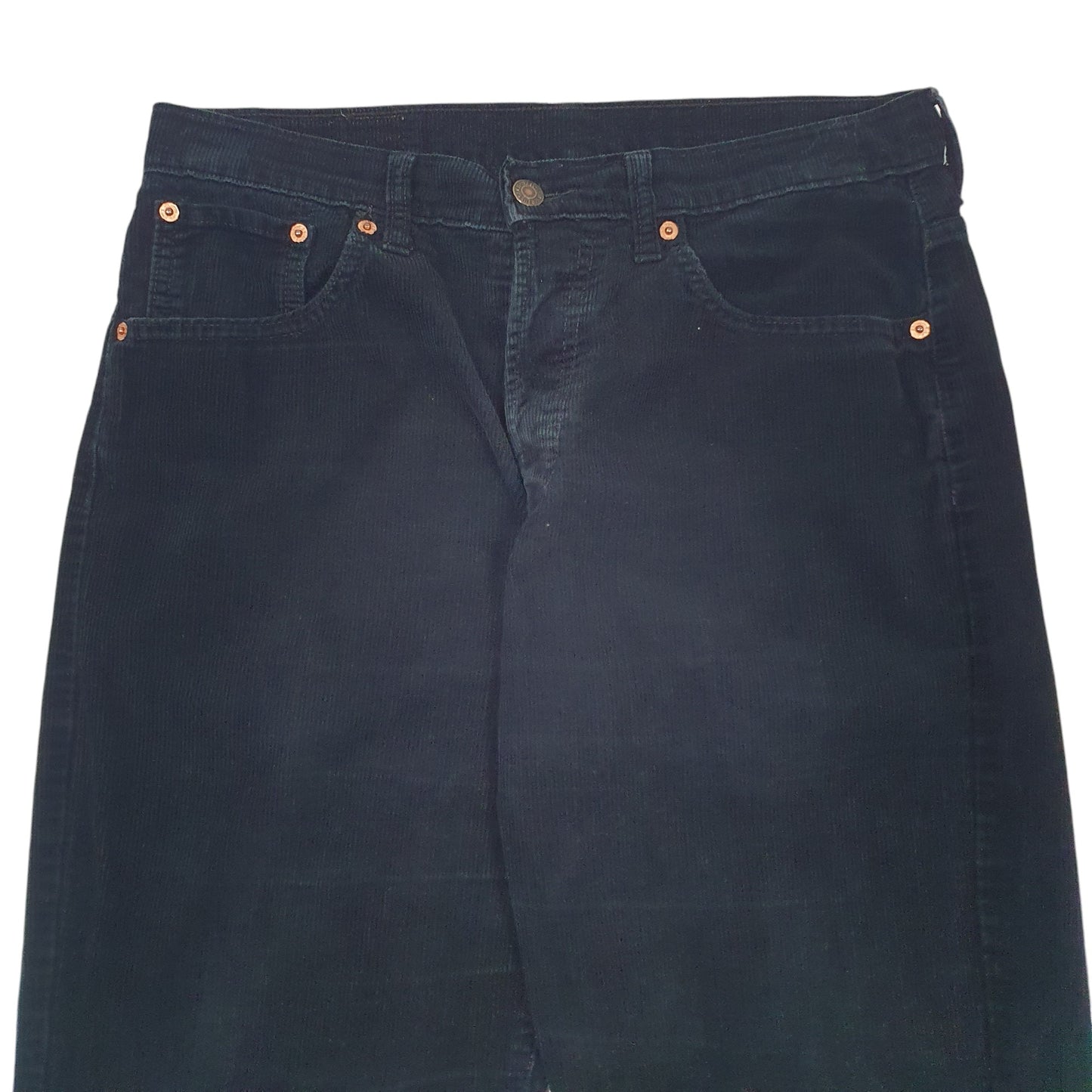 Mens Black Levis  Corduroy Trousers