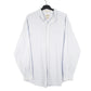 Mens White L.L.Bean  Long Sleeve Shirt
