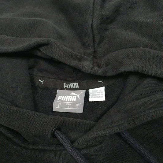 Mens Black Puma  Hoodie Jumper