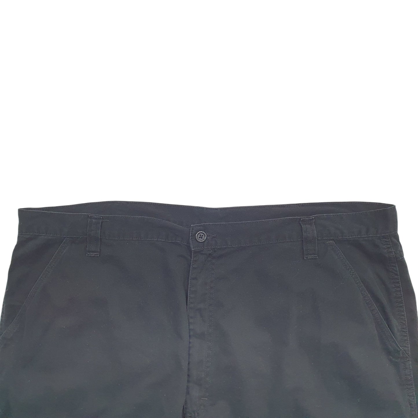 Mens Black Wrangler  Cargo Shorts