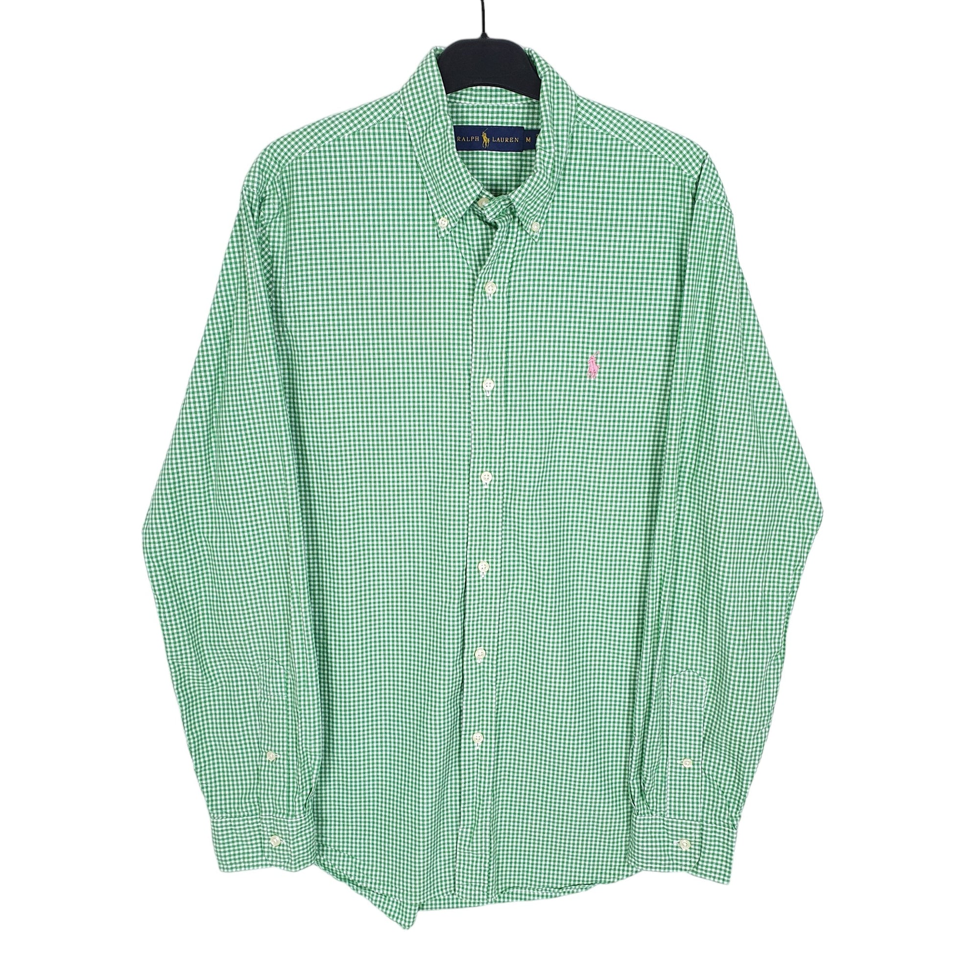 Mens Green Ralph Lauren  Long Sleeve Shirt