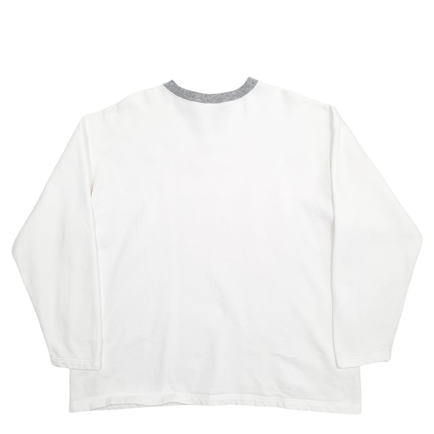 Womens White Tommy Hilfiger Tommy Girl Spellout Crewneck Jumper