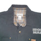 Mens Black Carhartt Overshirt Shacket Iron Man Tall  Coat