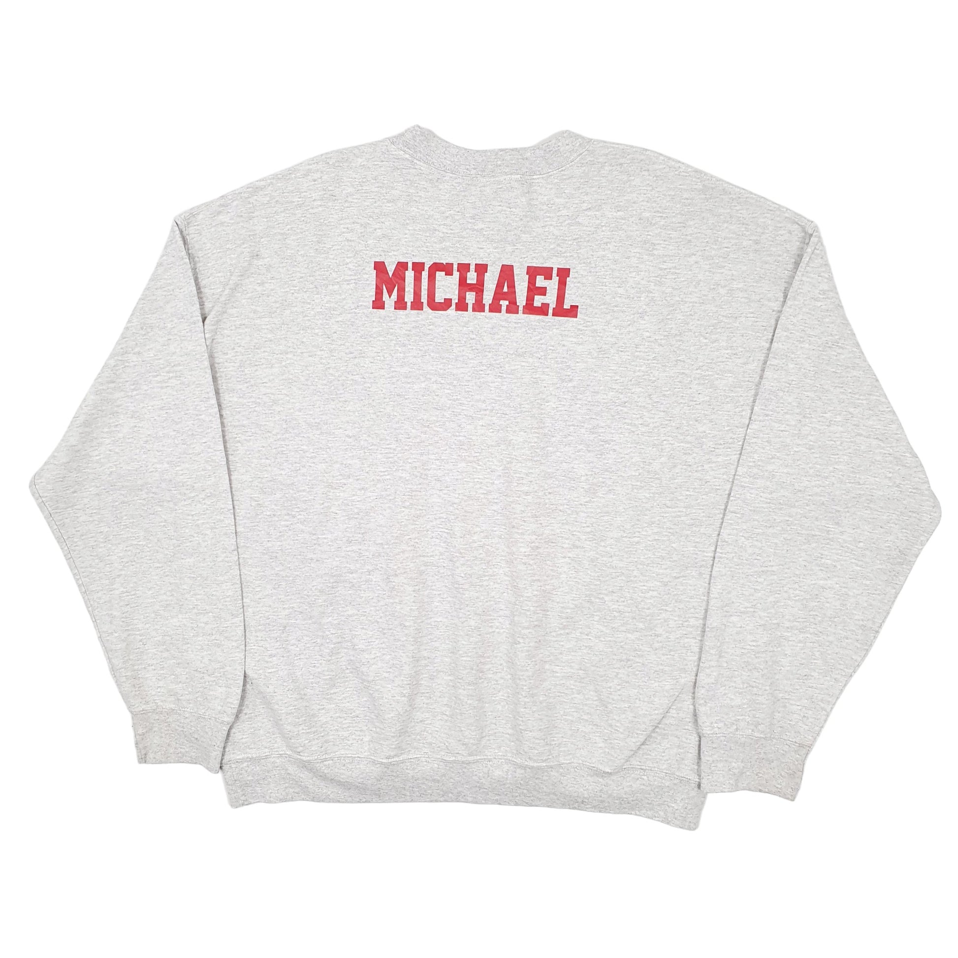 Mens Grey Gildan Lake Shore Volleyball Crewneck Jumper