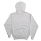 Mens Grey Jerzees Sherwood Soccer Spellout Hoodie Jumper