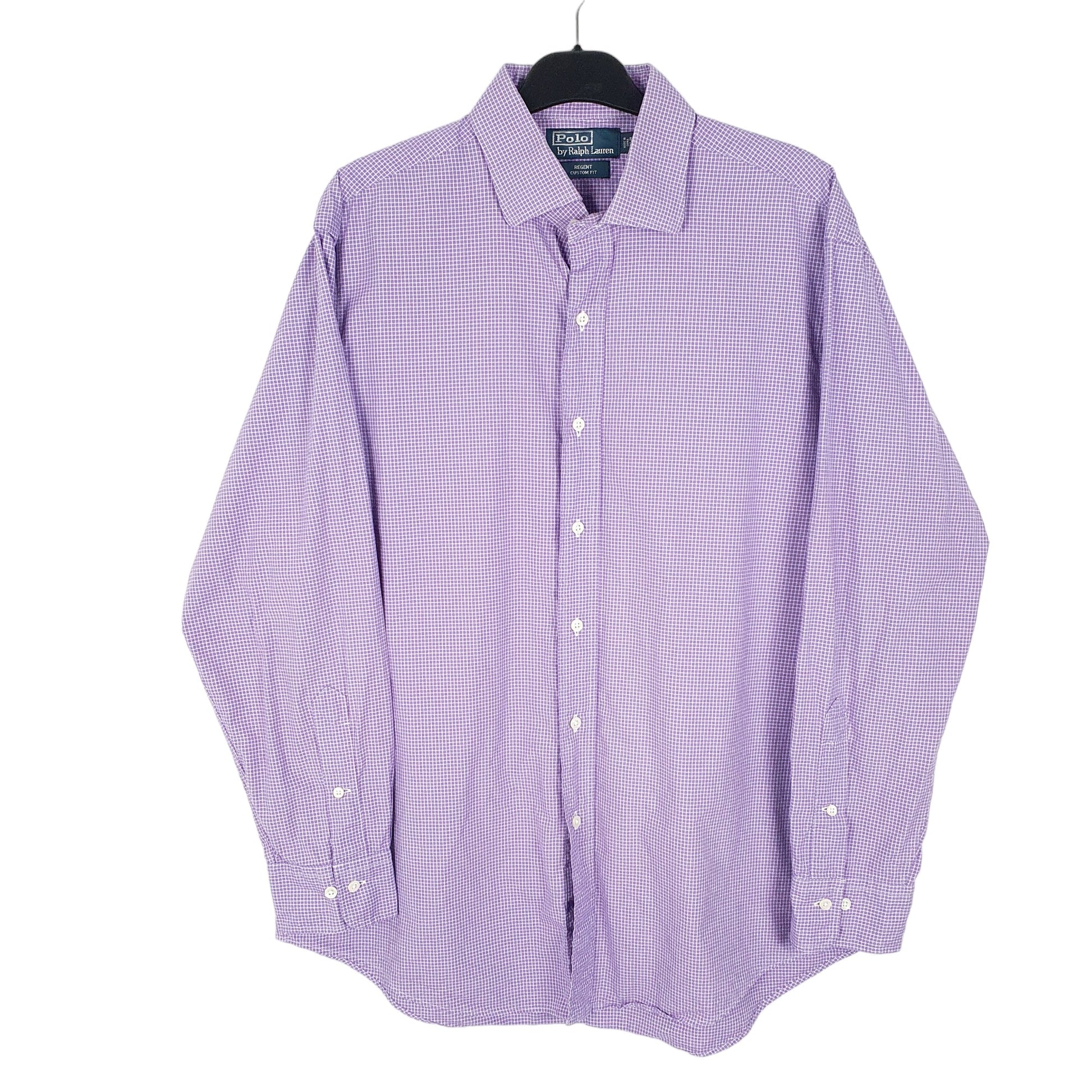 Mens Purple Polo Ralph Lauren Regent Long Sleeve Shirt