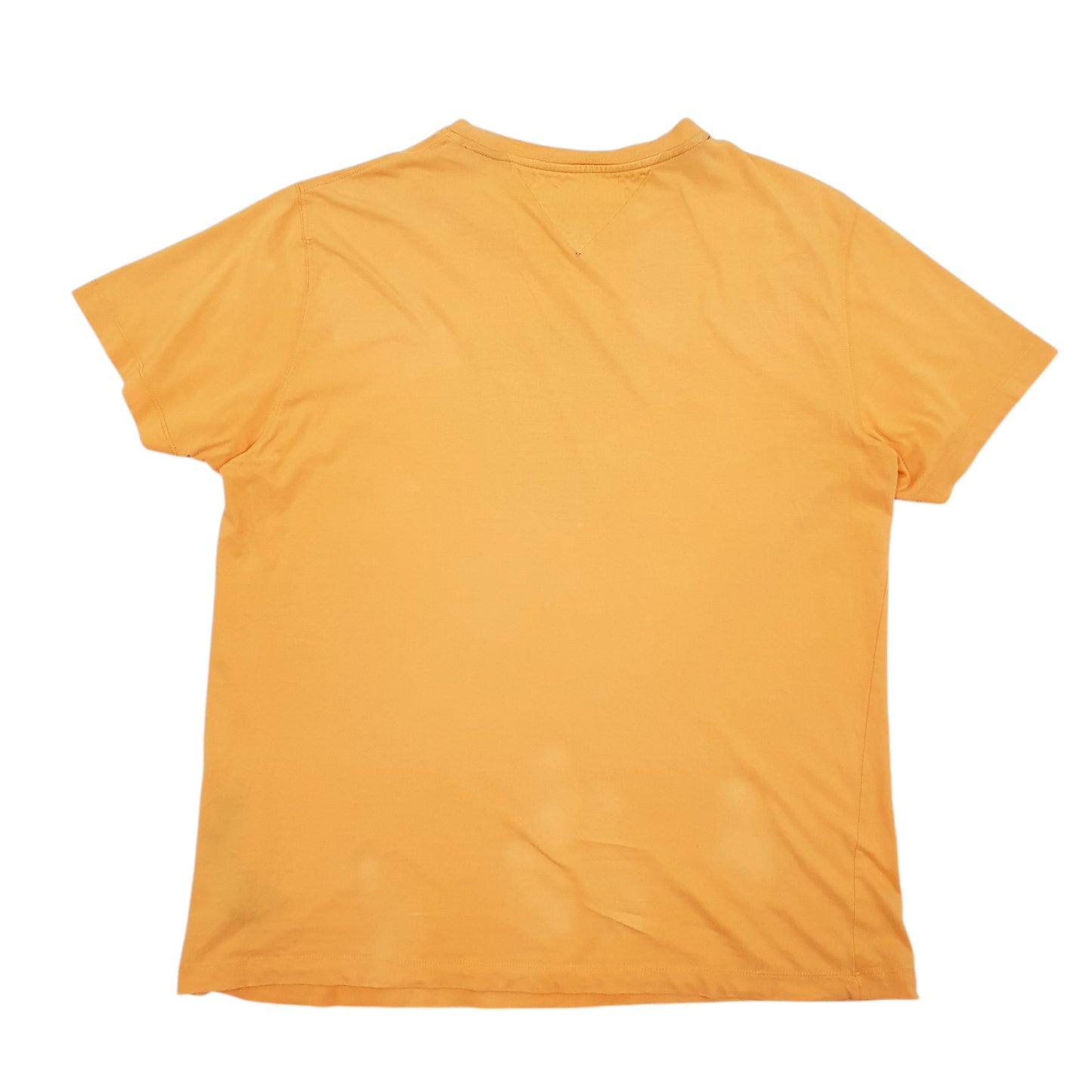 Mens Orange Tommy Hilfiger  Short Sleeve T Shirt