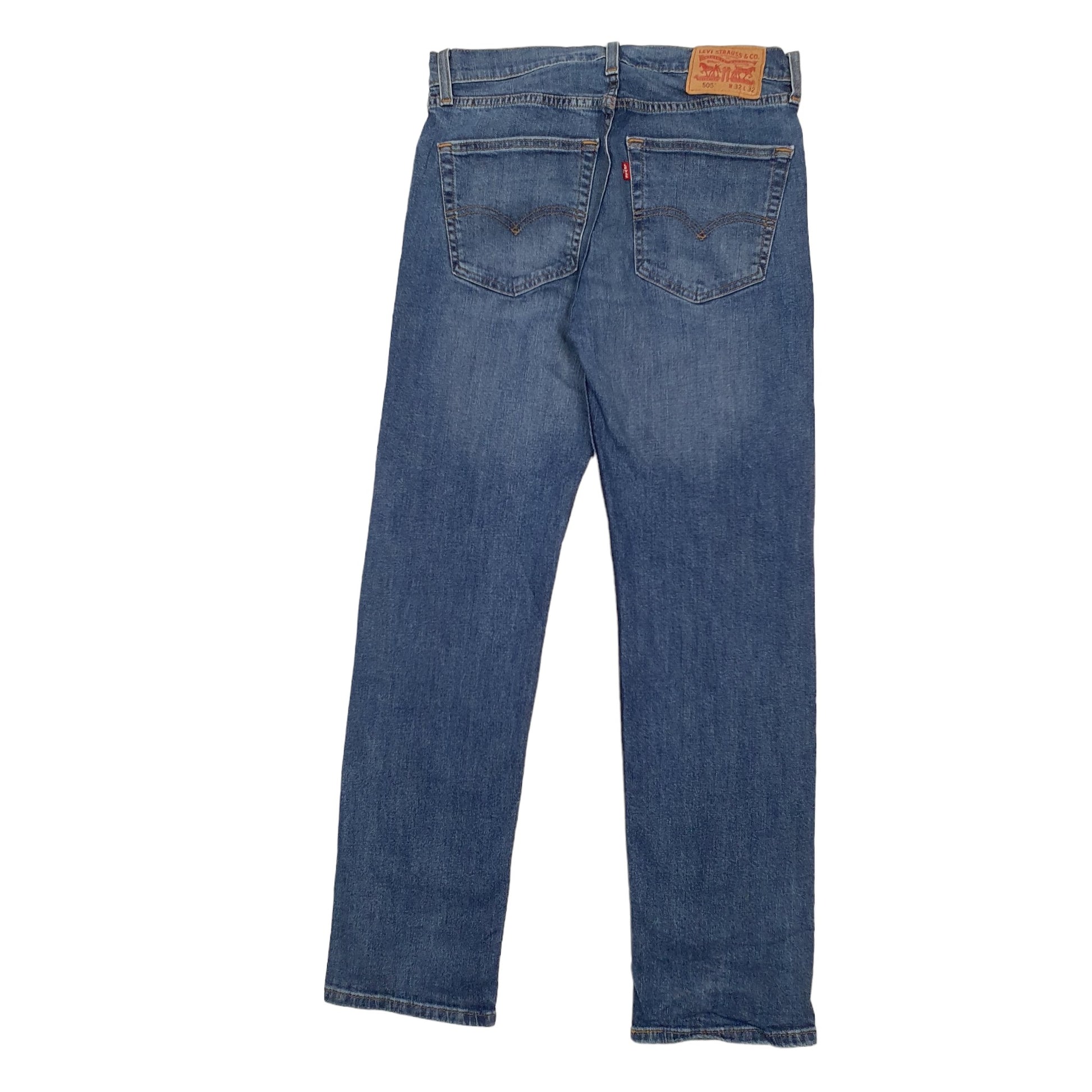 Mens Blue Levis  505 JeansW32 L32