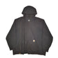 Mens Black Carhartt Workwear Full Zip Jumper