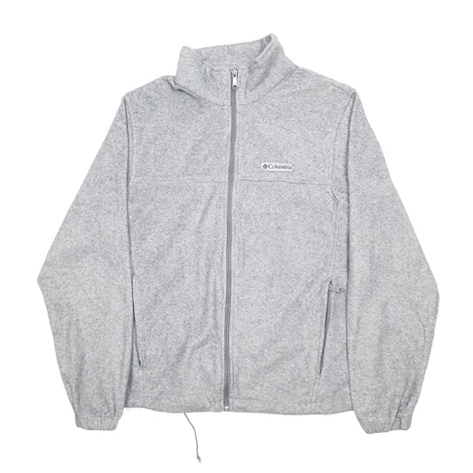 Mens Grey Columbia  Full Zip Jumper