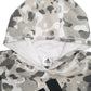Womens Grey Adidas Camo Spellout Hoodie Jumper