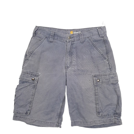 Mens Grey Carhartt Workwear Cargo Shorts
