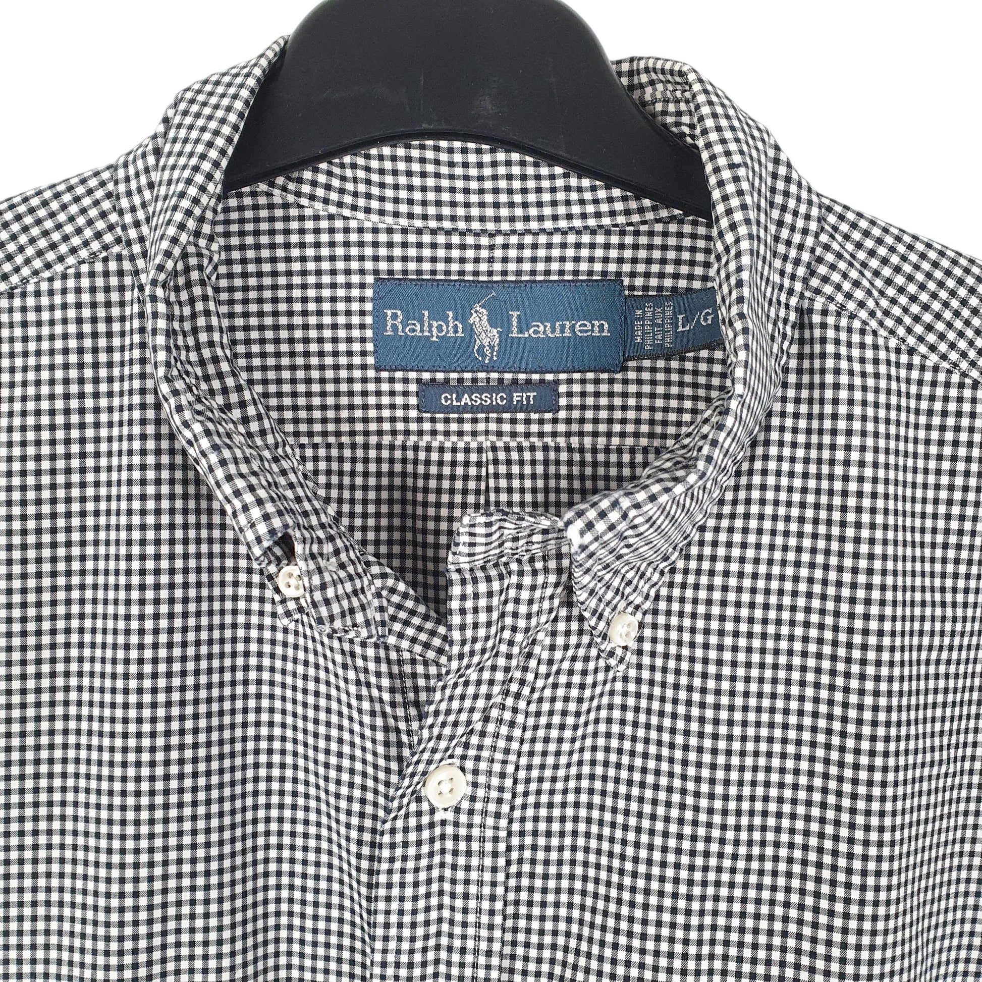 Mens White Ralph Lauren  Long Sleeve Shirt