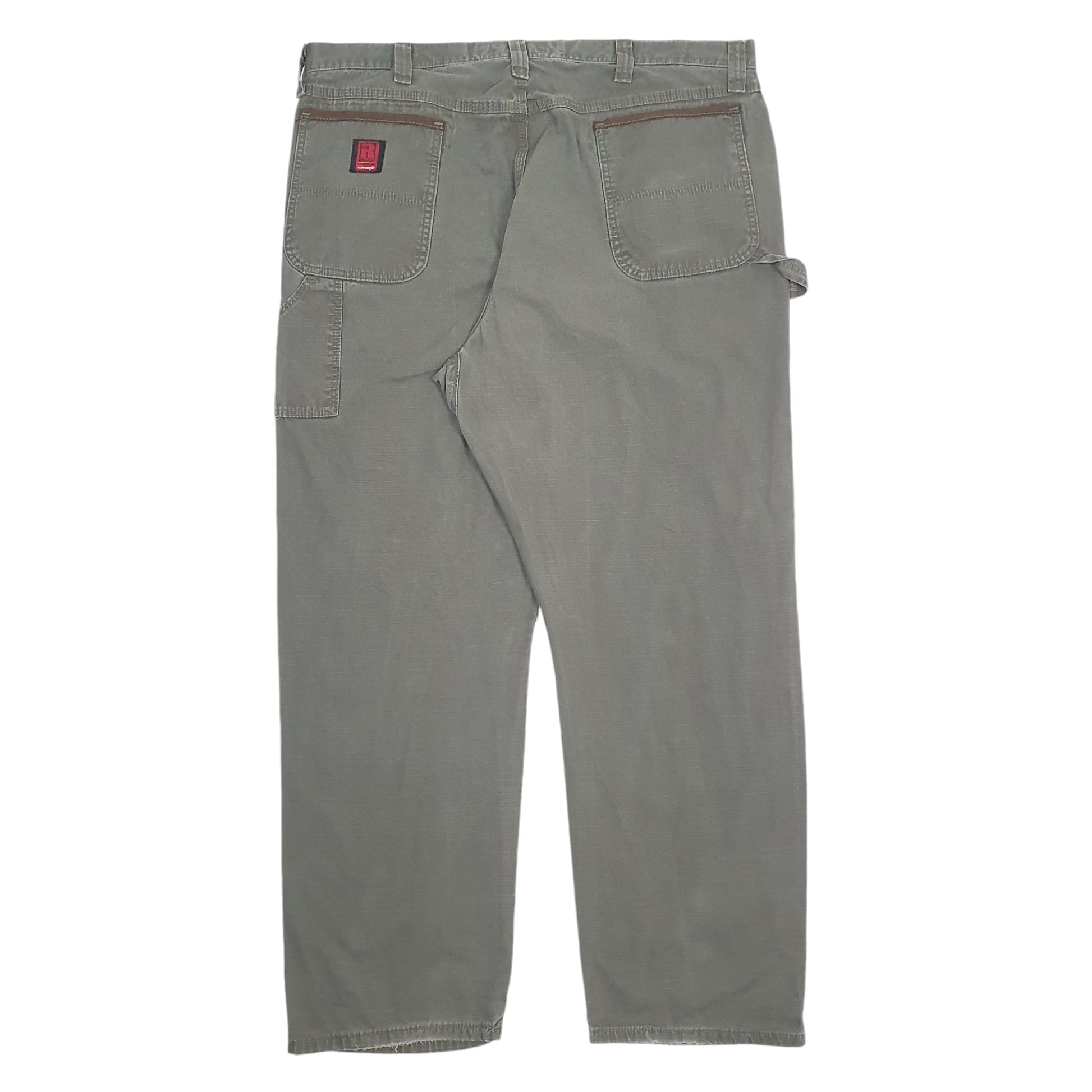 Mens Khaki Wrangler  Carpenter Trousers