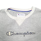 Womens Grey Champion Spellout Crewneck Jumper