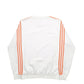 Mens White Adidas Spellout Crewneck Jumper