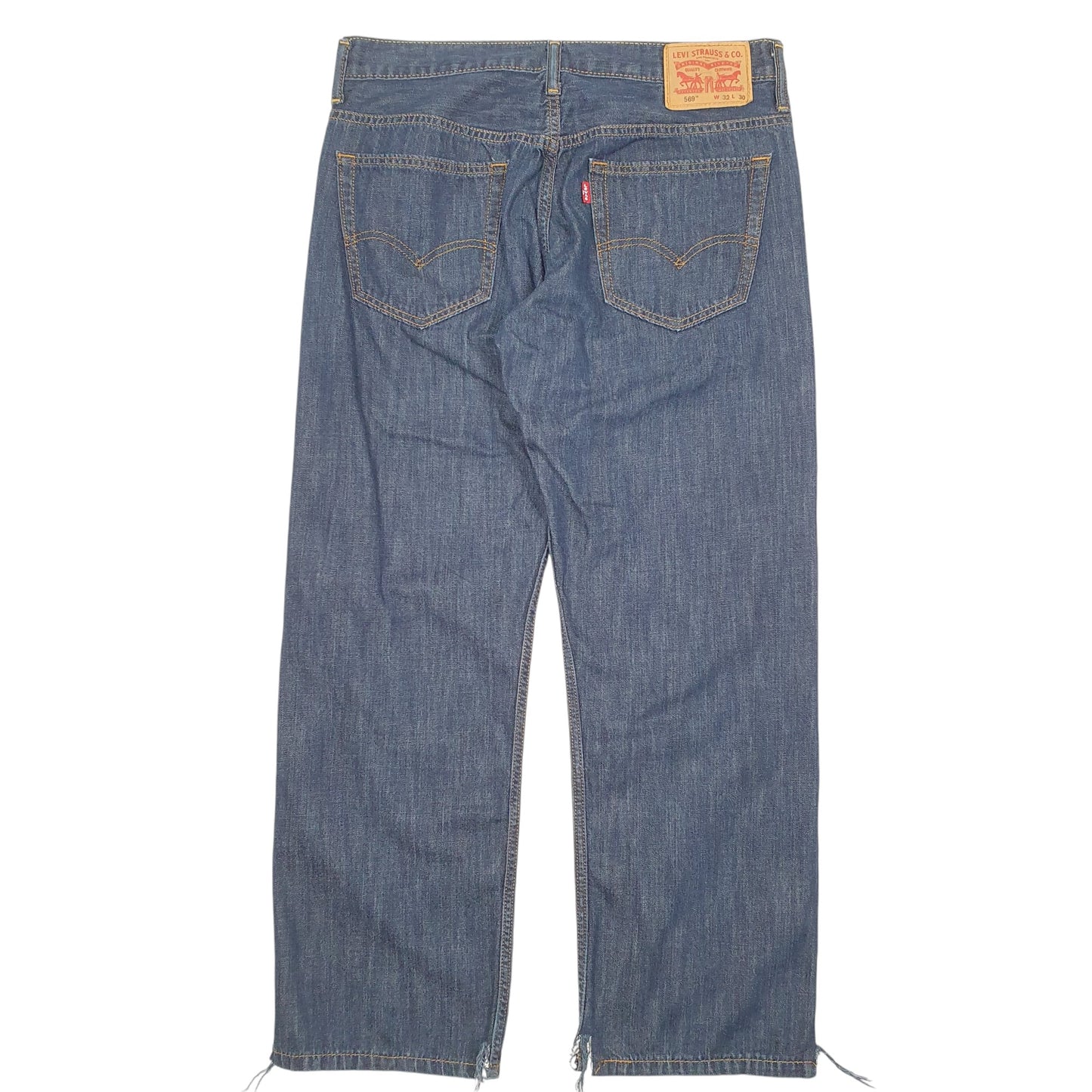 Mens Blue Levis  569 JeansW32 L30