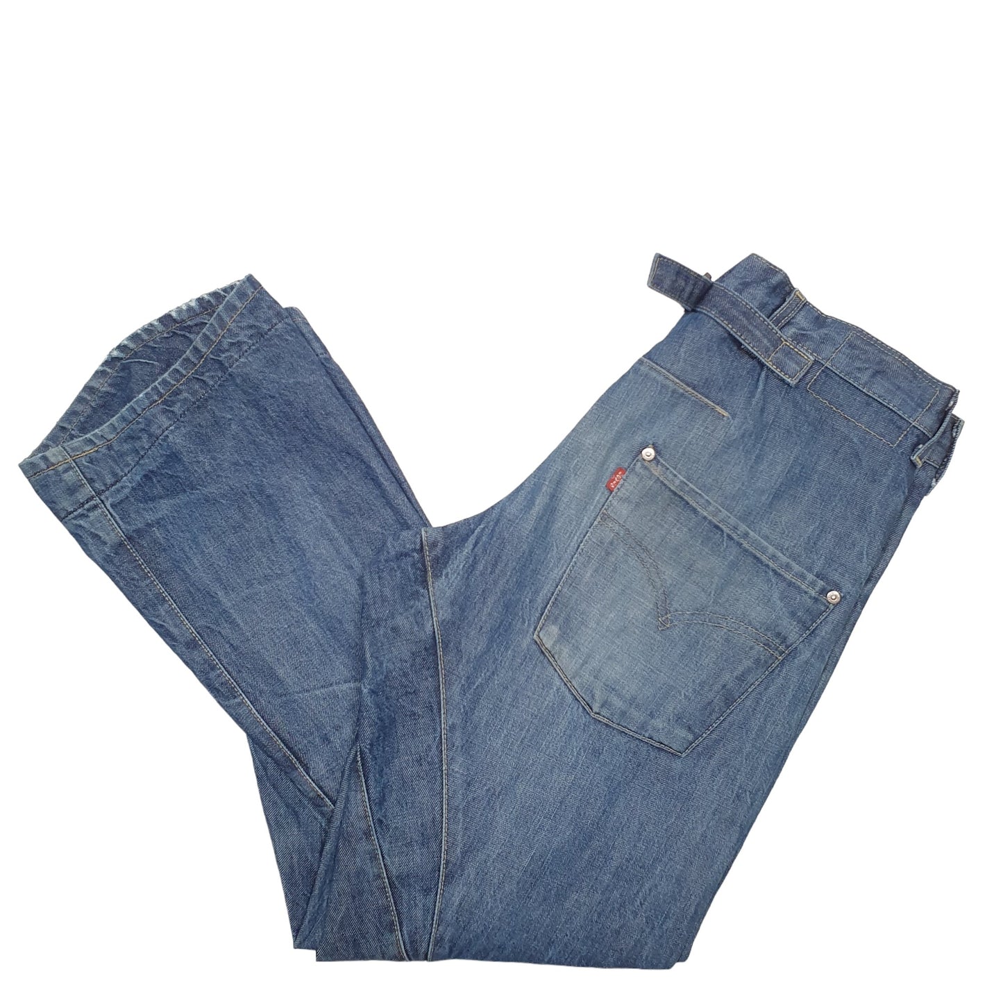 Mens Blue Levis Buckleback Twisted Casual JeansW32 L32