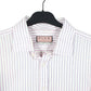 Mens White Pink Jermyn Street London Long Sleeve Shirt
